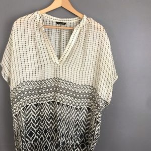 Massimo Dutti 100% silk blouse